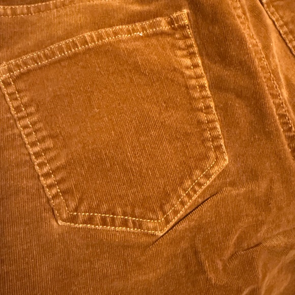 ModCloth Orange Brown Corduroy Pants, size 2 - Picture 4 of 7